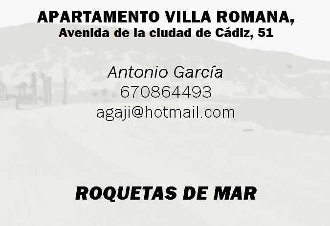 Apartamento Villa Romana Roquetas de Mar
